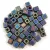 Miyuki Cube Japanese Glass Bead - 0401fr - Matte Rainbow Jet - 4mm