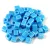 Miyuki kocka gyöngy - 0413fr - Matte Opaque Turquoise Blue AB - 4mm