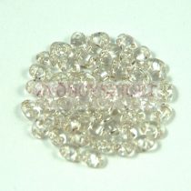 Miniduo bead silver lined crystal 2.5x4mm