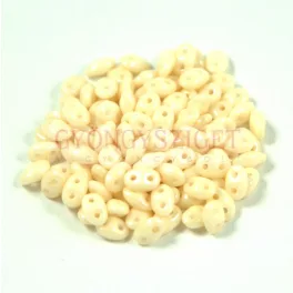 Miniduo gyöngy ivory 2.5x4mm