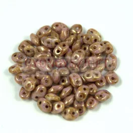 Miniduo gyöngy pink vega luster 2.5x4mm