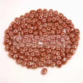 Miniduo gyöngy 2.5x4mm lustered chocolate