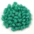 Miniduo gyöngy - Green Turquoise - 2.5x4mm