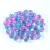 Miyuki drop gyöngy-f19 - Electric Peach Lined Light Blue - 3,4mm