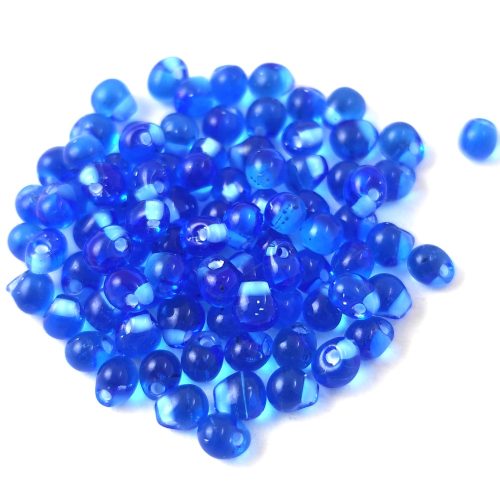 Miyuki Drop Japanese Seed Bead -f29-Light Blue Lined Blue-3,4mm