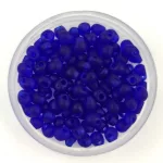 Miyuki drop gyöngy - 151f - Frosted Cobalt - 3.4mm