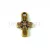 Pendant - Cross - Antique Gold Colour - 18x10mm