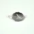 Pendant - Leaves - Platinum Colour - 10x17mm