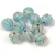 Melon Bead - Aqua Blend Gold - 8mm