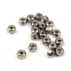 Czech faceted micro spacer bead - Crystal Full Chrome - 2x3mm