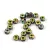Czech faceted micro spacer bead - Crystal Full Vitrail - 2x3mm