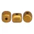 Minos® par Puca®bead - brass gold - 2.5x3 mm
