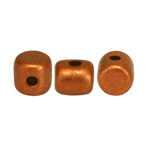 Minos® par Puca®gyöngy - matte copper - 2.5x3 mm