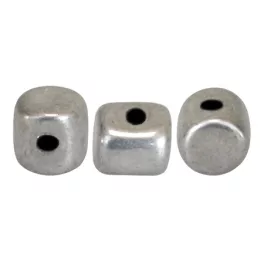 Minos® par Puca®bead - silver - 2.5x3 mm