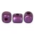 Minos® par Puca®bead - pastel deep purple - 2.5x3 mm