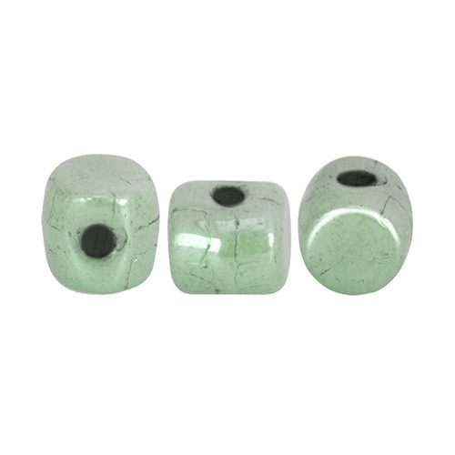 Minos® par Puca®bead - green marble - 2.5x3 mm