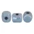Minos® par Puca®bead - blue-gray marble - 2.5x3 mm