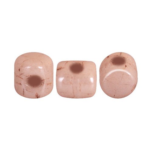 Minos® par Puca®gyöngy - pink marble - 2.5x3 mm