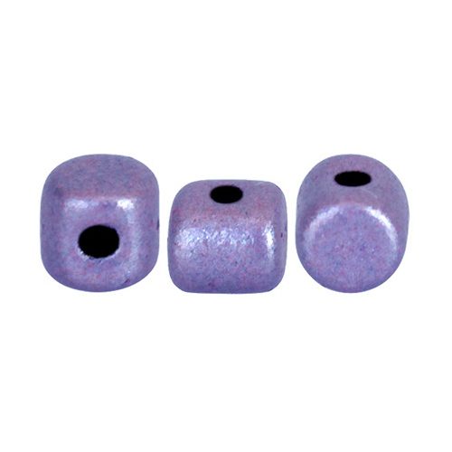 Minos® par Puca®gyöngy - matte metallic purple - 2.5x3 mm