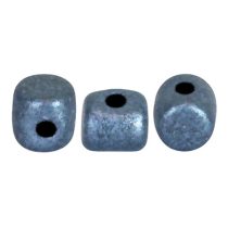 Minos® par Puca®gyöngy - matte metallic blue - 2.5x3 mm