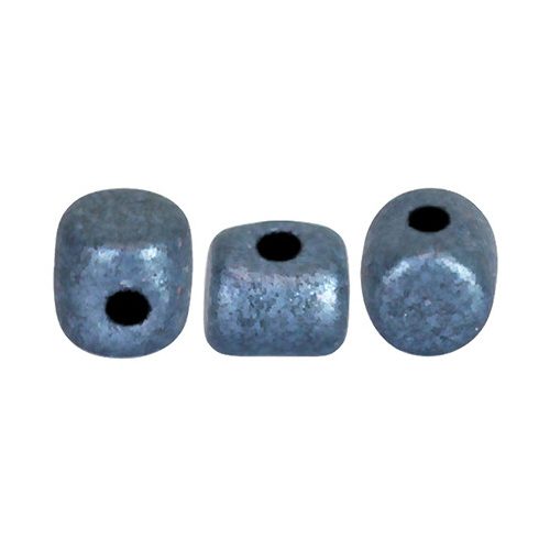 Minos® par Puca®gyöngy - matte metallic blue - 2.5x3 mm