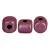 Minos® par Puca®bead - polichrome copper red - 2.5x3 mm