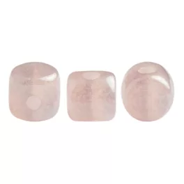   Minos® par Puca®gyöngy - Light Pink Opal Luster - 2.5x3 mm