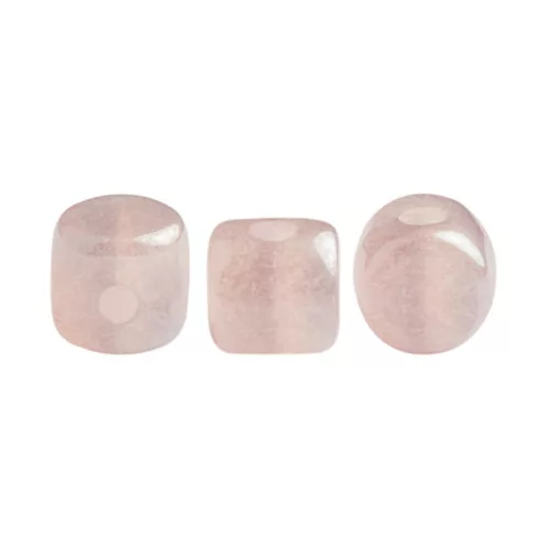 Minos® par Puca®gyöngy - Light Pink Opal Luster - 2.5x3 mm