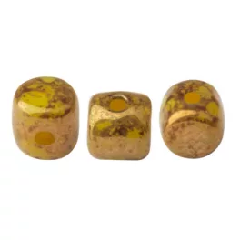 Minos® par Puca®gyöngy - Jonquil Opal Bronz - 2.5x3 mm