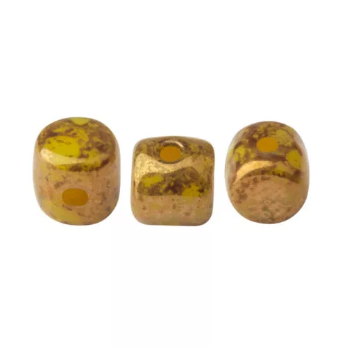 Minos® par Puca®gyöngy - Jonquil Opal Bronz - 2.5x3 mm