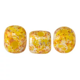 Minos® par Puca®gyöngy - Jonquil Opal Tweedy - 2.5x3 mm
