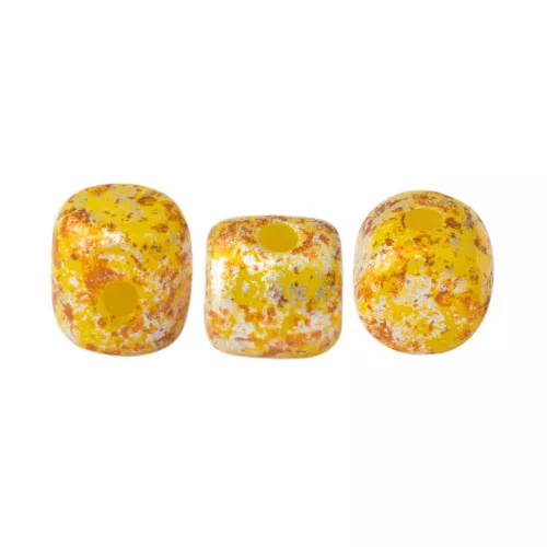 Minos® par Puca®gyöngy - Jonquil Opal Tweedy - 2.5x3 mm