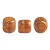 Minos® par Puca®gyöngy - Orange Opal Bronze - 2.5x3 mm