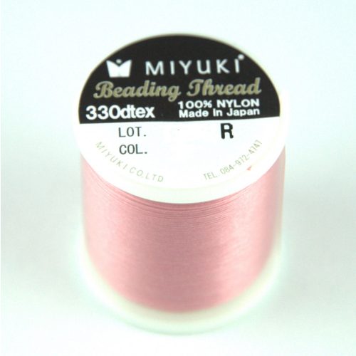 Miyuki fűzőcérna - pink - 50m