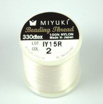 Miyuki fűzőcérna - eggshell - 50m