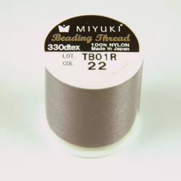 Miyuki Beading Thread - Brown - 50m