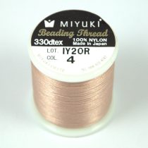 Miyuki fűzőcérna - aranybarna - 50m