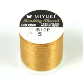 Miyuki Beading Thread - gold - 50m