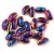 Mobyduo Czech Pressed 2 Hole Bead - Crystal Full Sliperit - 3x8mm