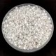 Miyuki Japanese Round Seed Bead - 1f - Silver Lined Matt Crystal - size:11/0