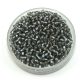 Miyuki Japanese Round Seed Bead - 21 - Silver Lined Gray - size:11/0