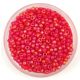 Miyuki Japanese Round Seed Bead - 140fr - Matte Red Orange AB - size:11/0