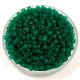 Miyuki Japanese Round Seed Bead - 147f - Matte Transparent Emerald - size:11/0
