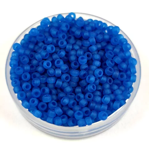 Miyuki Japanese Round Seed Bead - 149f - Matt Capri Blue - size:11/0