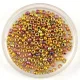 Miyuki Japanese Round Seed Bead - 0199 - 24k Gold Plated Iris - size:11/0