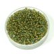 Miyuki Japanese Round Seed Bead - 229 - Colour Lined Olive Green - size:11/0