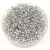 Miyuki Japanese Round Seed Bead - 242 - Gray Lined Crystal - size:11/0
