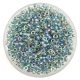 Miyuki Japanese Round Seed Bead - 263 - Sea Foam Lined Crystal AB - size:15/0