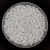 Miyuki Japanese Round Seed Bead - 284 - White Lined Crystal AB - size:11/0