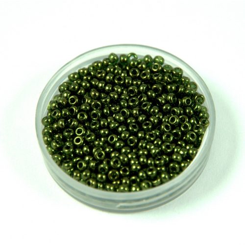 Miyuki Japanese Round Seed Bead - 306 - Olive Gold Luster - size:11/0